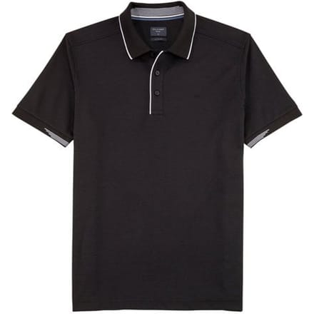 OLYMP Polo Casual - modern fit polo - zwart
