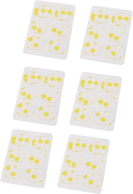 Gels voor Drums - Zachte Dempers - Geluid Regelen - Zelfklevend - 36 Stuks - Wit