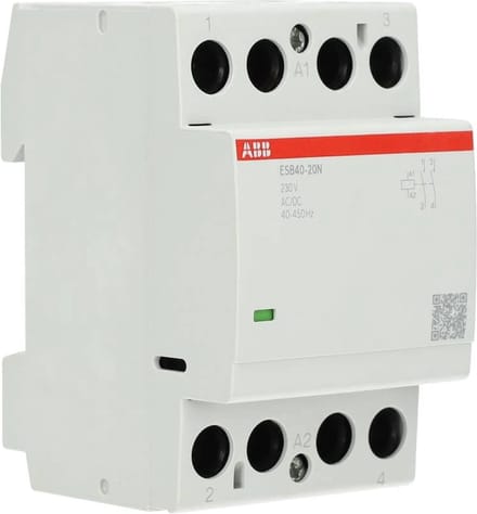 ABB magneetschakelaar 230V 40A 2 maak en 0 verbreek (1SAE341111R0620)