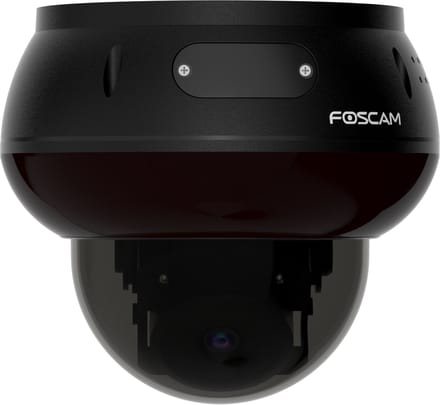 Foscam D8ET, 4K/8MP vandalismebestendige PoE PT buitencamera Zwart