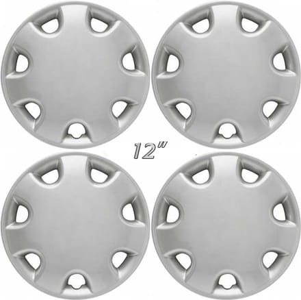 Autostyle Wieldoppen 12 inch Colorado Zilver -