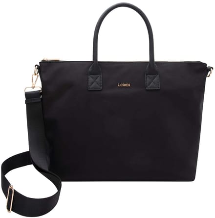 L.CREDI handtas schoudertas Pura Handbag Black zwart
