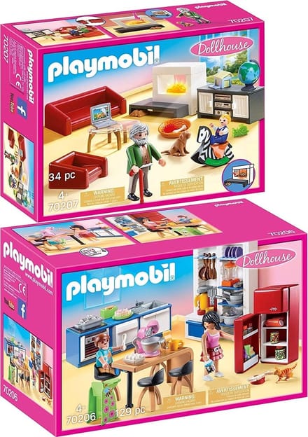 Dollhouse Set van 2 onderdelen 70206 + 70207