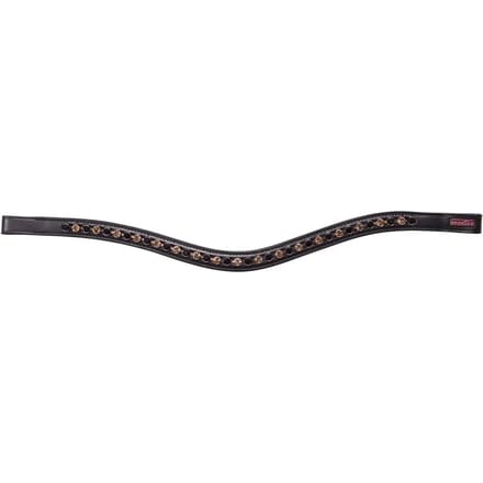 Paard wenkbrauwband bombe chaine kristal Premiere Lyskamm