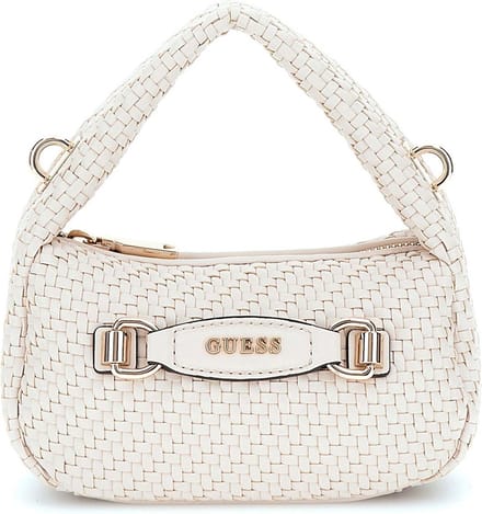 GUESS Schoudertas Handtas Francy Mini Hobo Bag Shell Roze
