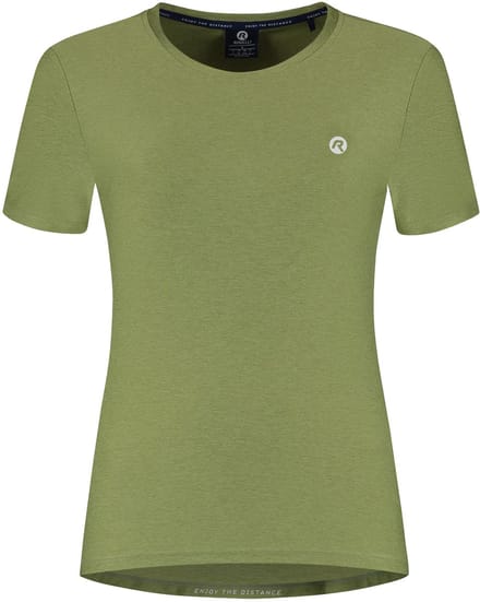 Rogelli Essential Dames Hardloopshirt - Korte Mouw - Groen