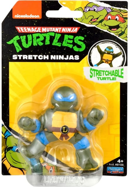 Tmnt Classic Mini Ninja Stretch Figures Asst..