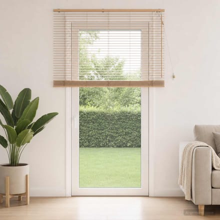 vidaXL - Venetiaanse - jaloezie - Eiken - Look - 150 - x - 250 - cm - 35 - mm