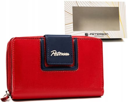 Peterson Serie - Dames Portemonnee - RFID Bescherming - Elegant - Zwart