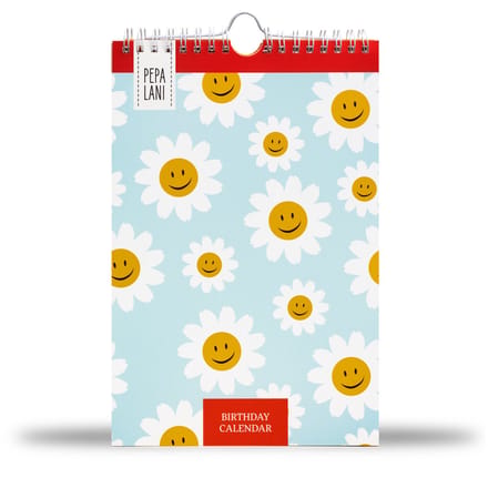 Pepa Lani Verjaardagskalender Flower Smiley Flowers