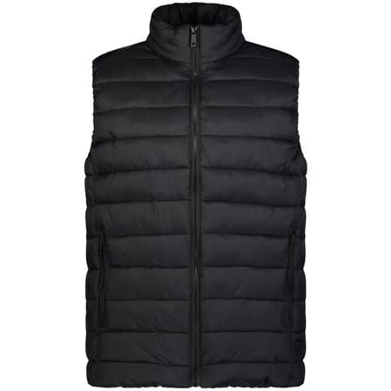 Roy Robson Body-Warmer Solid Color High Zip Closure Zwart / male
