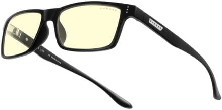 GUNNAR - Vertex - Onyx - Gaming Bril - Computerbril - Blauw Licht Bril - Blue Light Glasses 0.2 Sterkte Amber