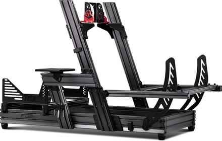 Next Level Racing F-GT Elite - Simulator Cockpit Onderdeel - Front & Side Mount Editie - Zwart