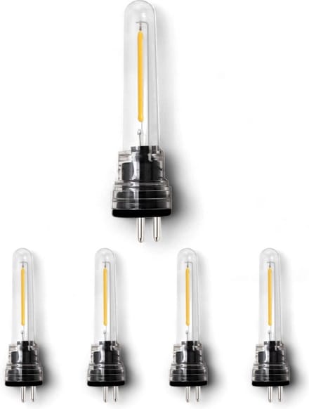 Homezie S14 Reservelampen | Weerbestendig | Onbreekbaar | Energie-efficiënt | 2700K