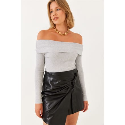 Geribbelde Textuur Blouse
