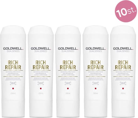 10x Goldwell Dualsenses Rich Repair Restoring Conditioner 200ml