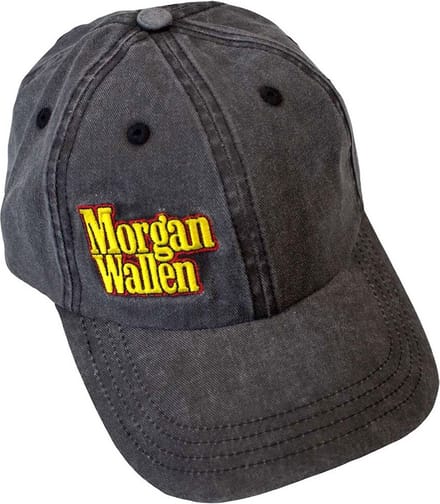 Morgan Wallen - Stacked Logo Side Baseball pet - Grijs