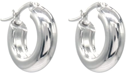 Oorbellen - RVS - 18mm - dames - sieraden - minimalistisch - subtiel - cadeau