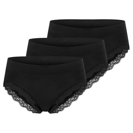Schiesser Dames brazil slip 3 pack Unique Cotton