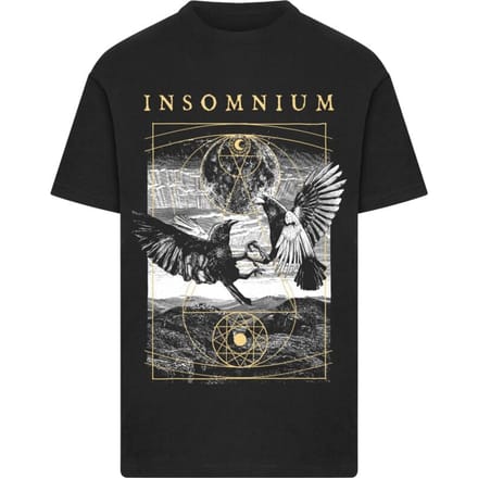 Insomnium T-shirt - Ravens & Sun - S tot 5XL - voor Mannen - zwart