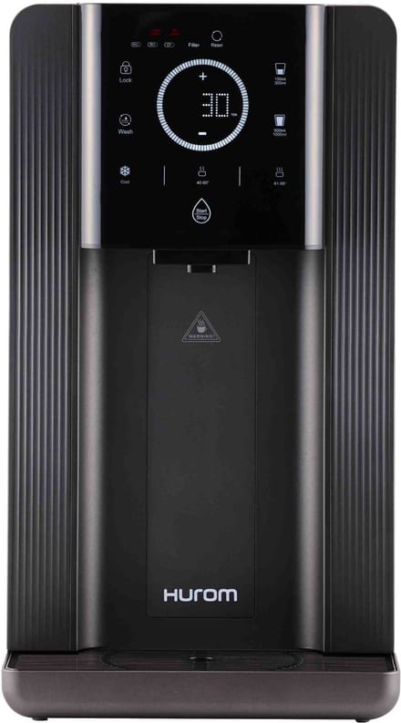 Hurom Waterfilter WP-A01 Zwart – RO Waterfilter – Warm & Koud Water – 40°C tot 95°C – 6L Tank