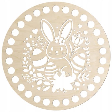 SMX Design - Ronde Houten Basis - 15cm - Voor Handwerken - FSC-gecertificeerd