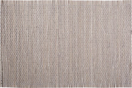 Secret de Gourmet Onderlegger bamboe set van 4 grijs- Placemat - Tafelonderlegger - 45 X 30 CM