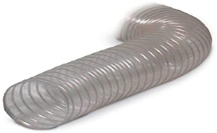 Zuigslang - Flexibele slang - Stofzuigen - Duurzaam polyurethaan - 2.5 meter - Transparant
