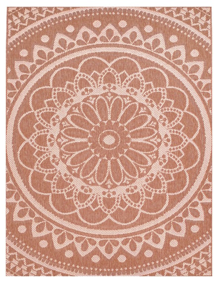 Binnen- en buitenkleed Breezy oranje 80x250 cm
