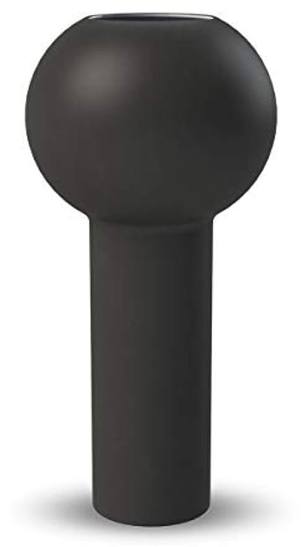Pillar vaas 32 cm Zwart