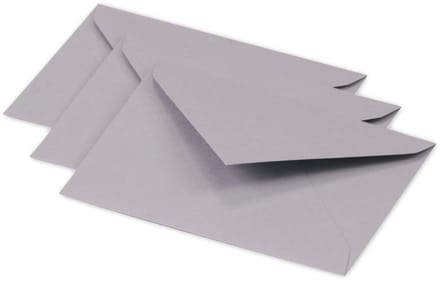 Pollen by Clairefontaine envelop Mini, 75 x 100 mm, koalagrijs, 120 g/m²