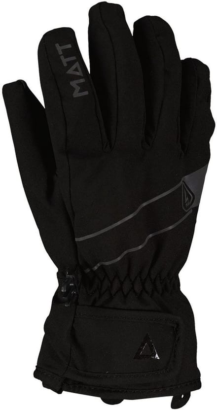 Matt Pri Junior Handschoenen Zwart 12 Years