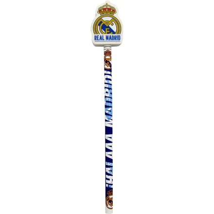 Pen met gum Cyp Brands Real Madrid