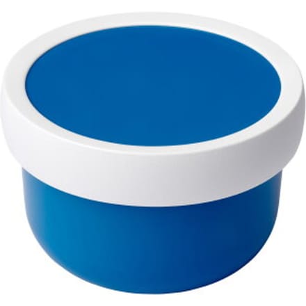 Mepal fruitbox Campus - 300 ml - Inclusief fruitvorkje - Sluit goed af - Snackdoosje - Blue