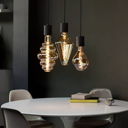 Calex Organic EVO XXL Goud - E27 LED Lamp - Filament Lichtbron Dimbaar - 6W - Warm Wit Licht