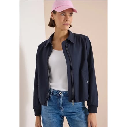Blouson met overhemdkraag