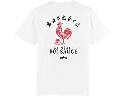Kickz Hot Sauce T-shirt Wit