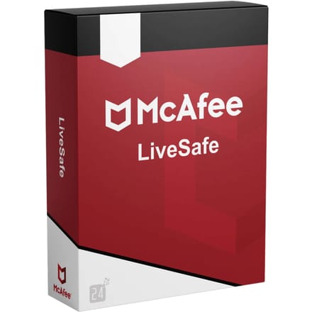 McAfee LiveSafe Onbeperkt Aantal Apparaten / 3 Jaar