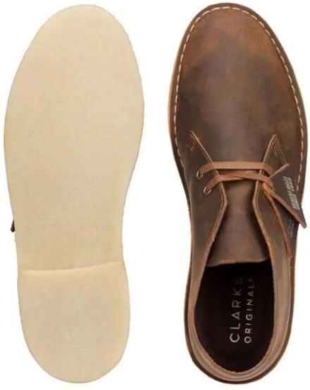 Clarks - O DESERT BOOT - Vrije tijd half-hoogHeren veterschoenHeren sneakers - Kleur: Bruin - Maat: 45