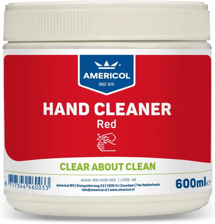 Handcleaner rood 600 ml - Handzeep - Garagezeep