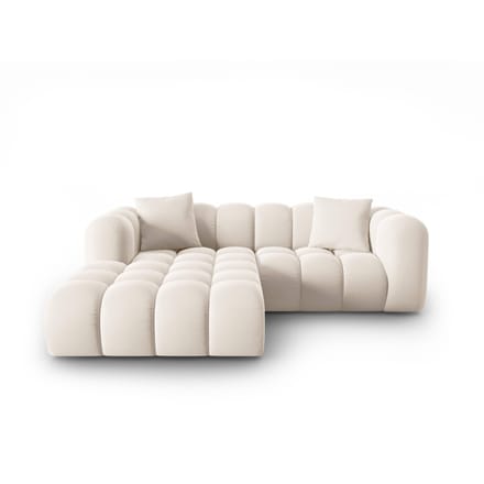 3-zitshoekbank Halley velvet links | Windsor & Co