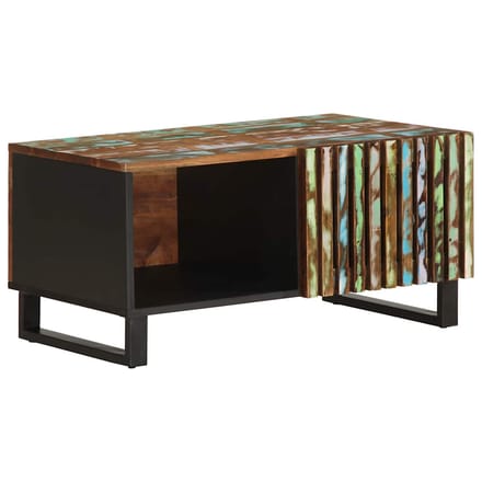 vidaXL - Salontafel - 80x51x40 - cm - massief - acaciahout