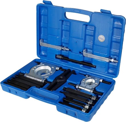 Professionele 14-delige Lagertrekker Set - Met Extensie Stangen en Scheidingsmessen