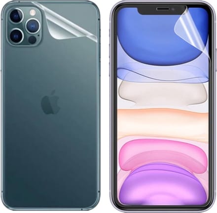 Front & Back Screenprotector Bescherm-Folie voor iPhone 13 Mini