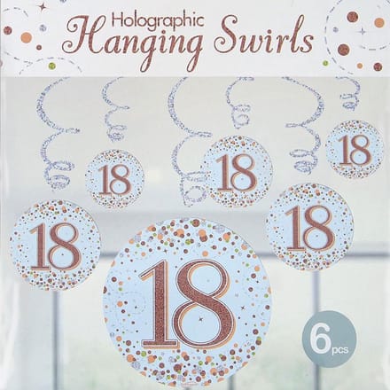 Oaktree - Swirls Sparkling Rose Gold - 18 jaar