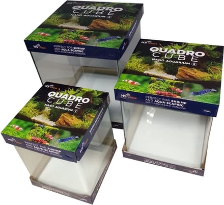 HS Aqua Quadro Cube NO.2 | 18L | 25 x 25 x 30CM