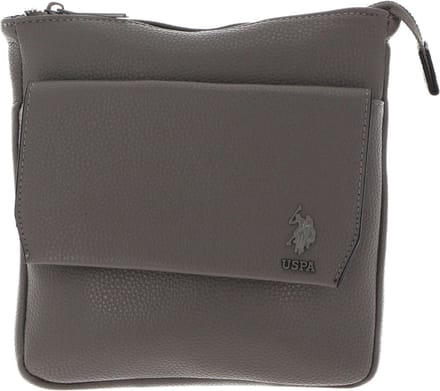 U.S. POLO ASSN. Schoudertas Seattle Flat Crossbody Grey Grijs