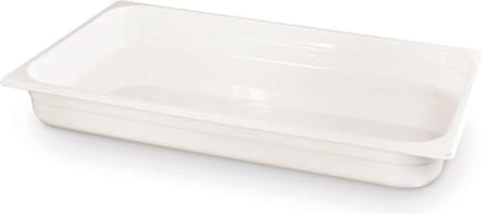 HENDI Gastronormbak – polycarbonaat – 9L – wit – 530x325x65 mm