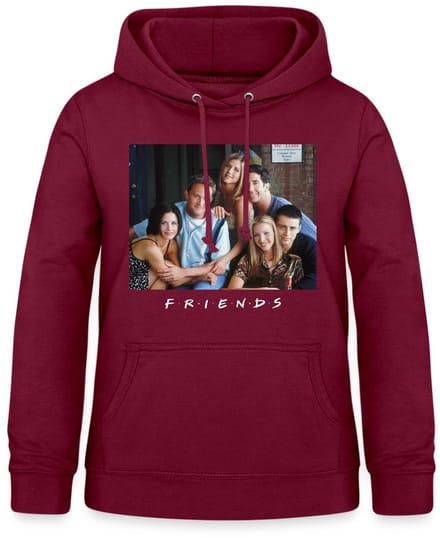 Friends Group Picture Hoodie Dames