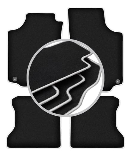 CARLUX-SILVER automatten voor: Opel Combo C combivan (2001-2011)